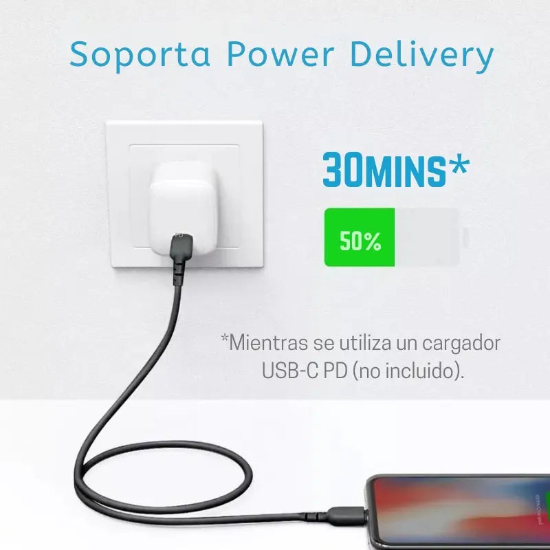 Anker PowerLine Cable MFi Usb C 1.8m