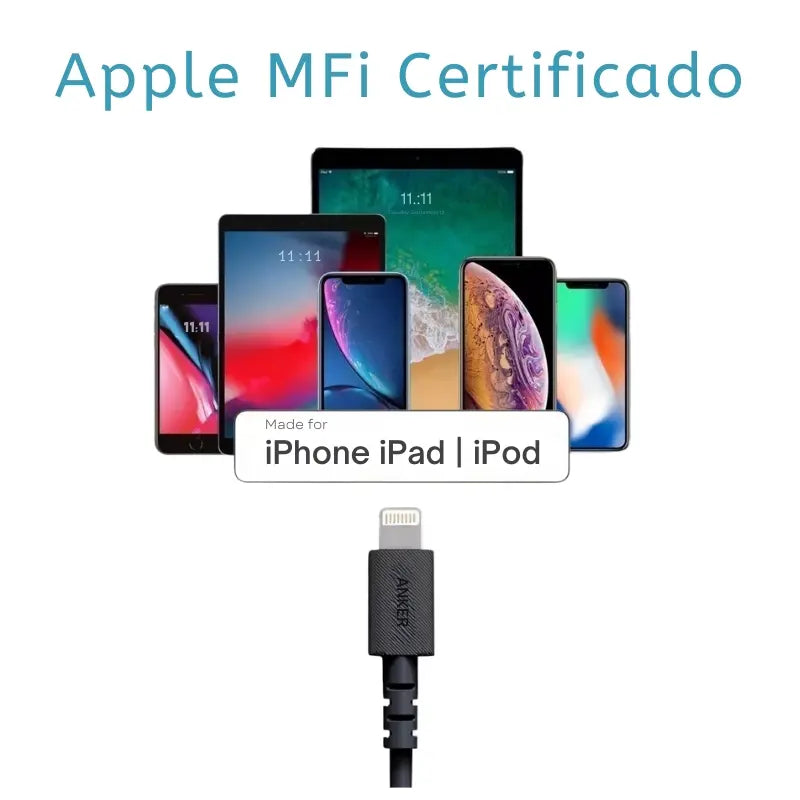 Anker PowerLine Cable MFi Usb C 1.8m