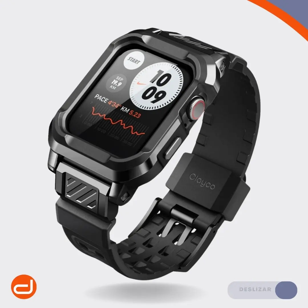 Case y Correa Clayco para Apple Watch 44mm