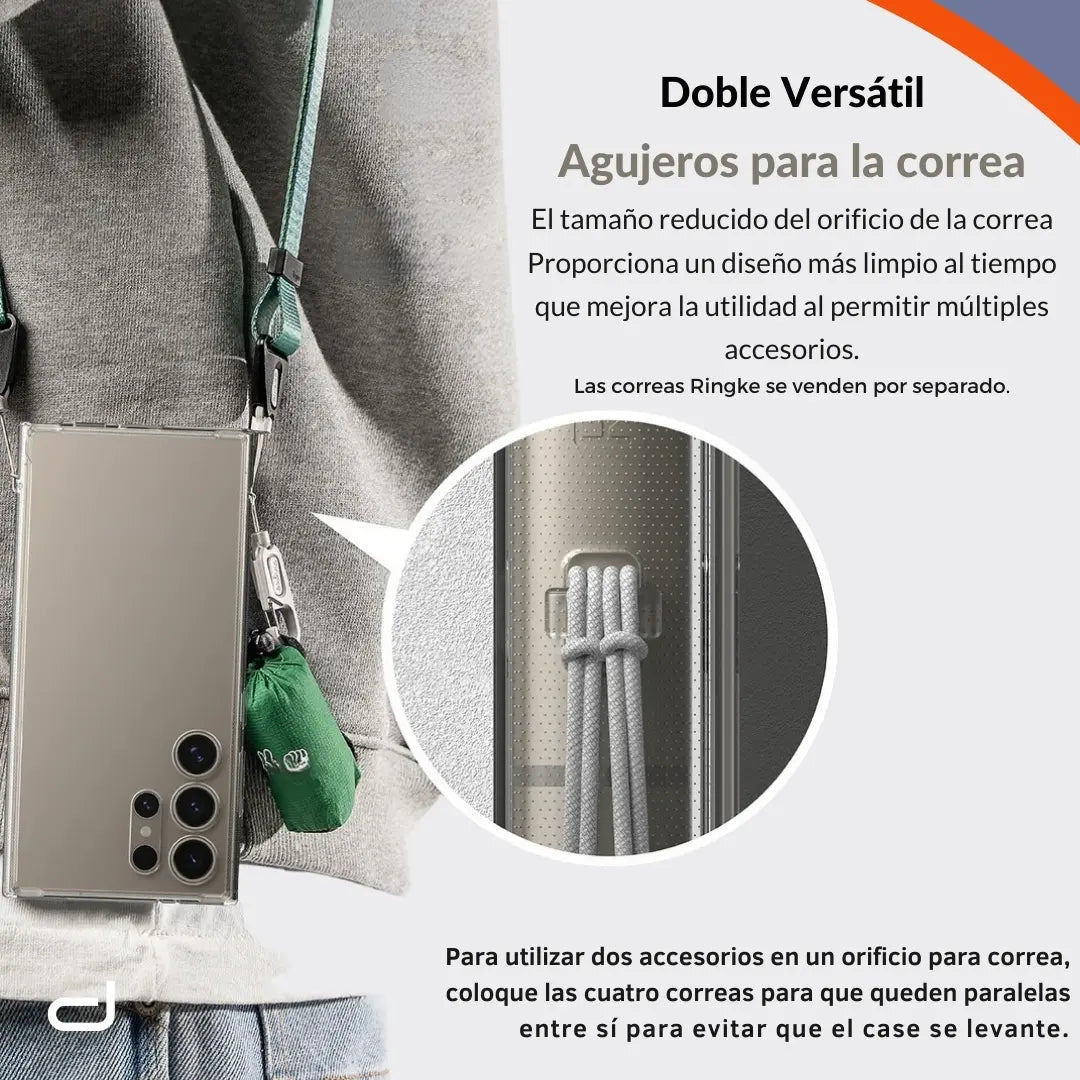 Case Ringke Fusion Clear Para Galaxy S24 Ultra