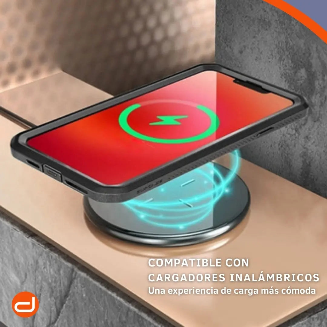 Case Para iPhone 13 Funda Supcase Protector 360° Gris