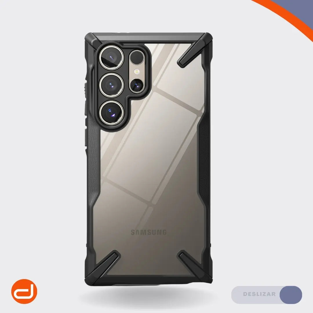 Case Ringke Fusion X para Galaxy S24 Ultra Funda Black