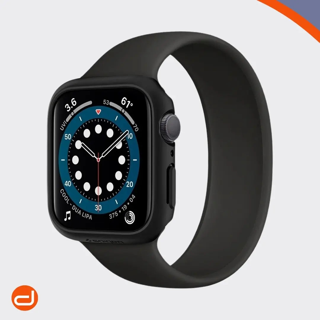 Case Spigen Thin Fit para Apple Watch 4 5 6 SE 1/2 44mm