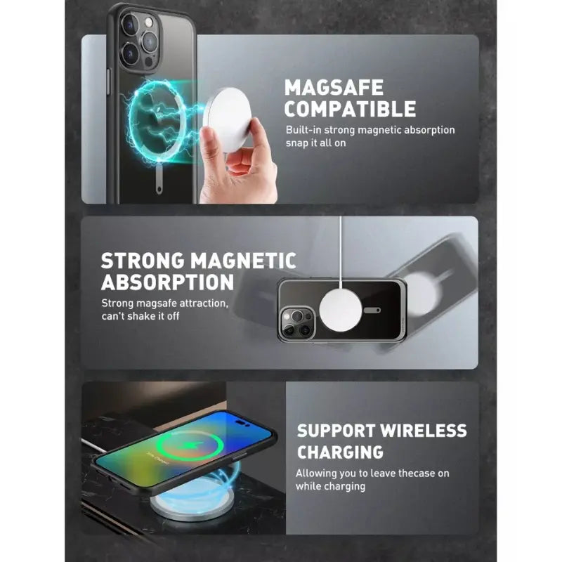 Case Supcase Ub Mag Magsafe Para iPhone 14 Pro 6.1