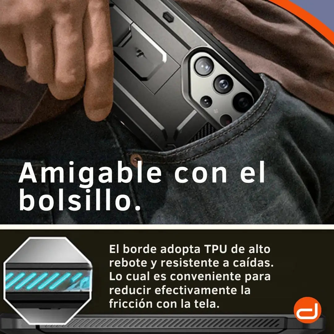 Case Supcase Unicorn Beetle PRO para Galaxy S24 Ultra 2024