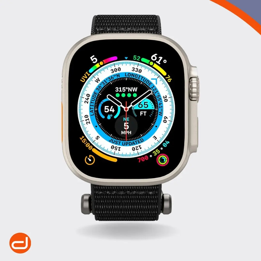 Correa De Nylon Spigen Dura Pro para Apple Watch SE 1|2 44mm - Negro