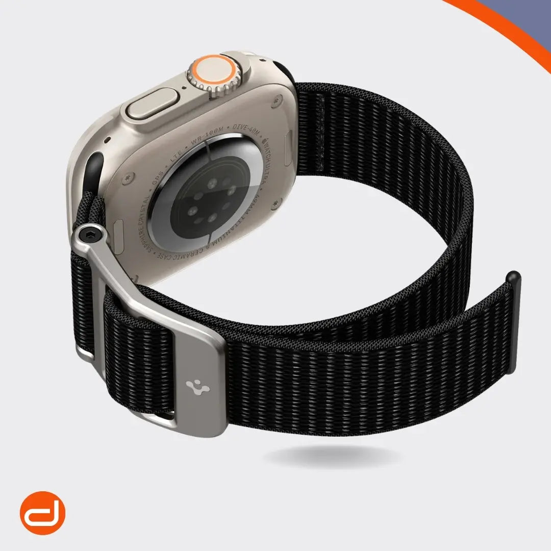 Correa De Nylon Spigen Dura Pro para Apple Watch SE 1|2 44mm - Negro