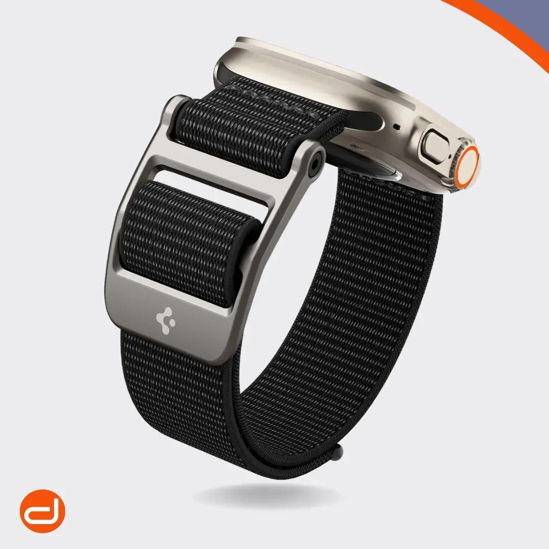 Correa De Nylon Spigen Dura Pro para Apple Watch SE 1|2 44mm - Negro
