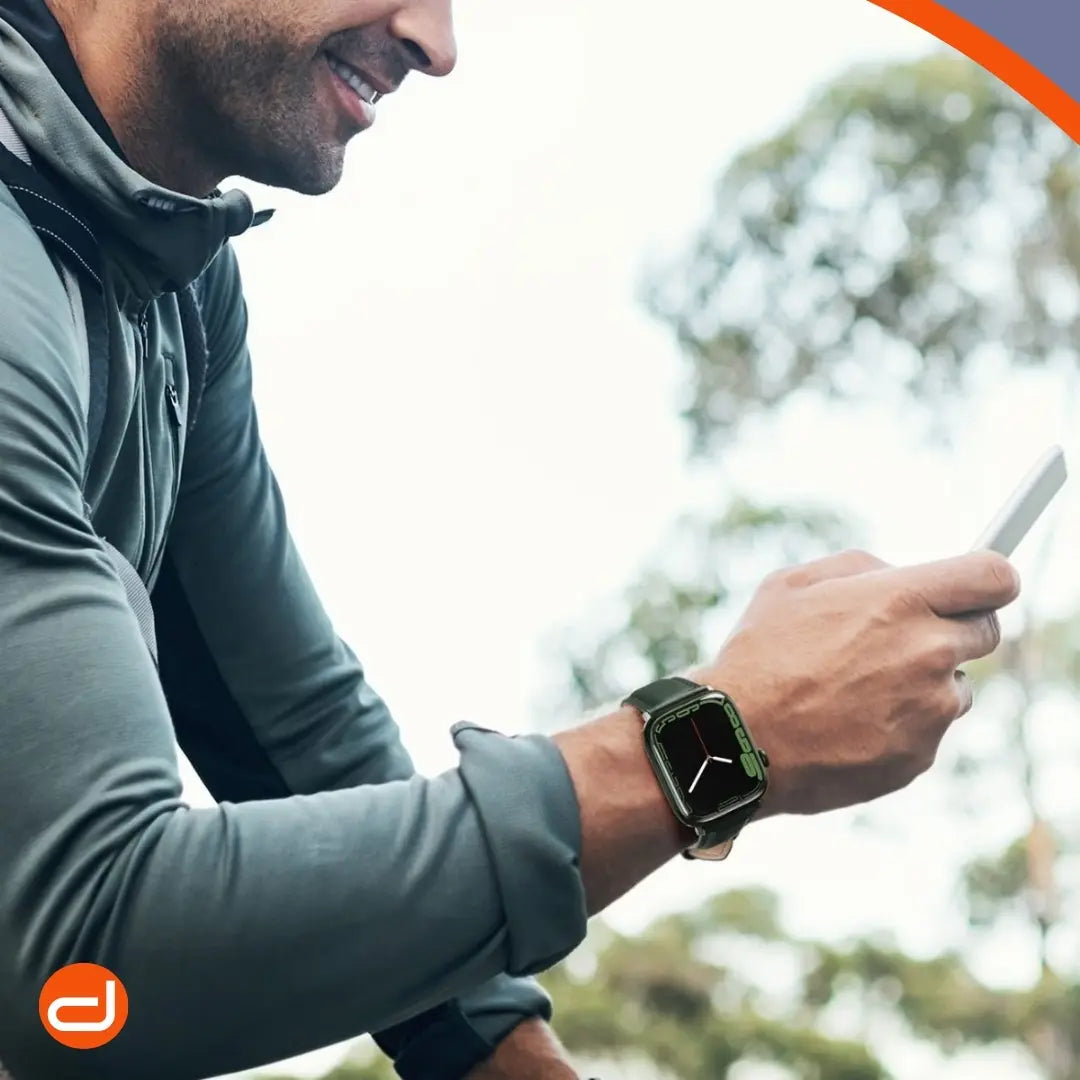 Correa de Cuero para Apple Watch Edimens - Cuero Genuino Italiano en Verde