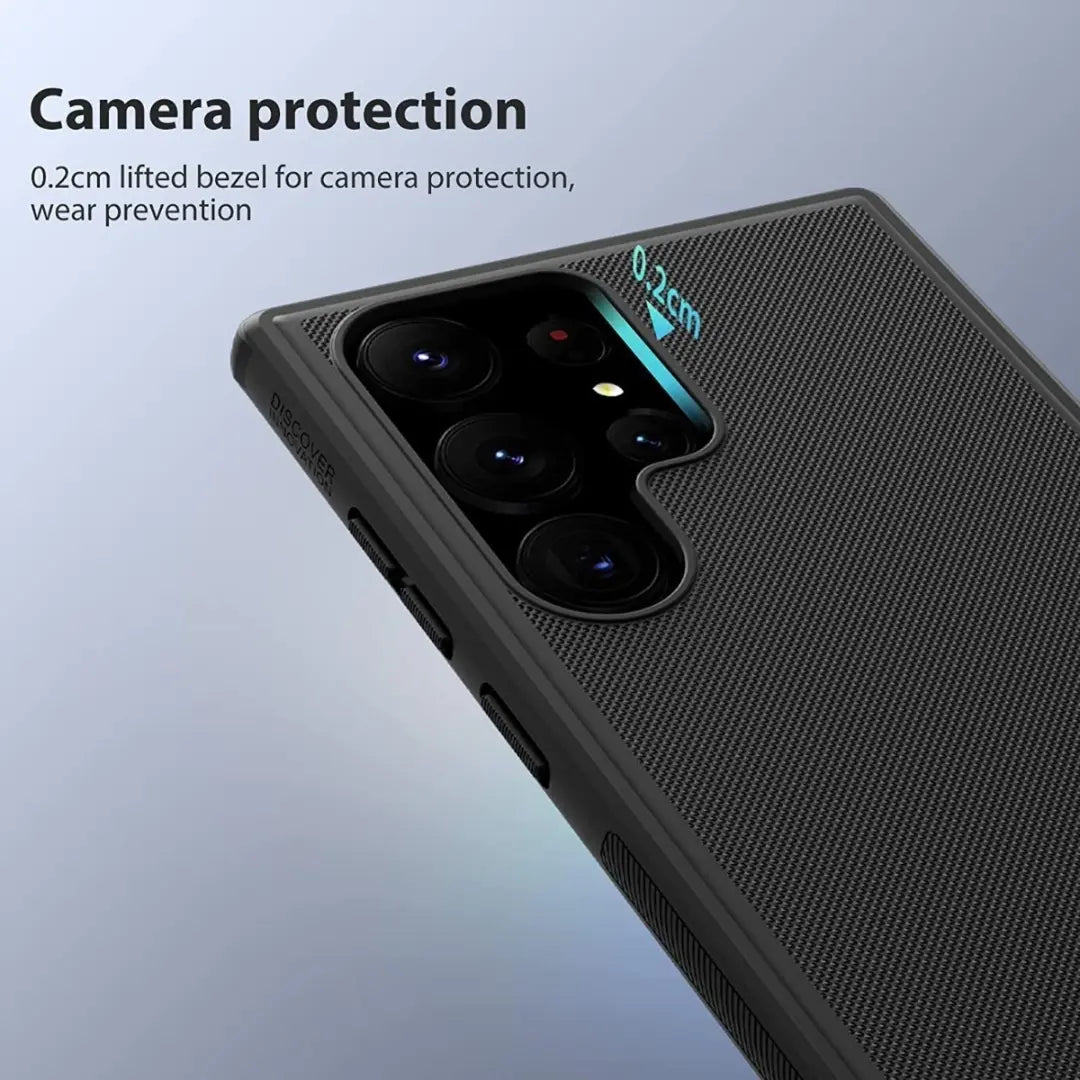 Funda Magnética Nillkin Frosted Shield Pro para Samsung Galaxy S23 Ultra - Negro