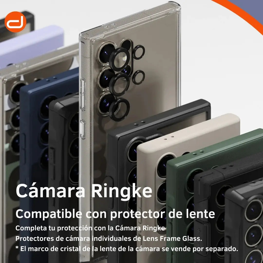 Case Ringke Onyx para Galaxy S23 Ultra en Negro