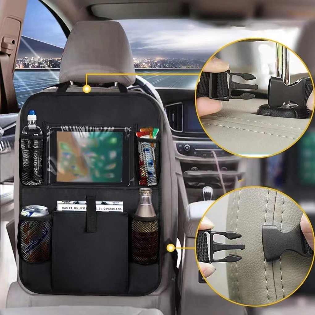 Funda organizadora para auto – Organizador de asiento resistente y práctico