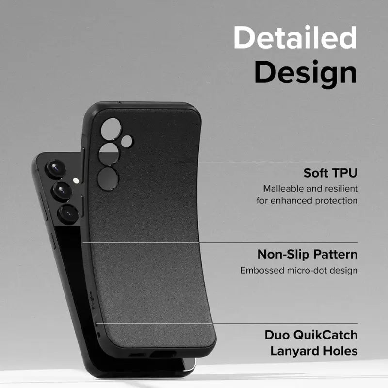 Case Delgado Ringke Onyx Para Galaxy S23 Fe 5g - Mate Black
