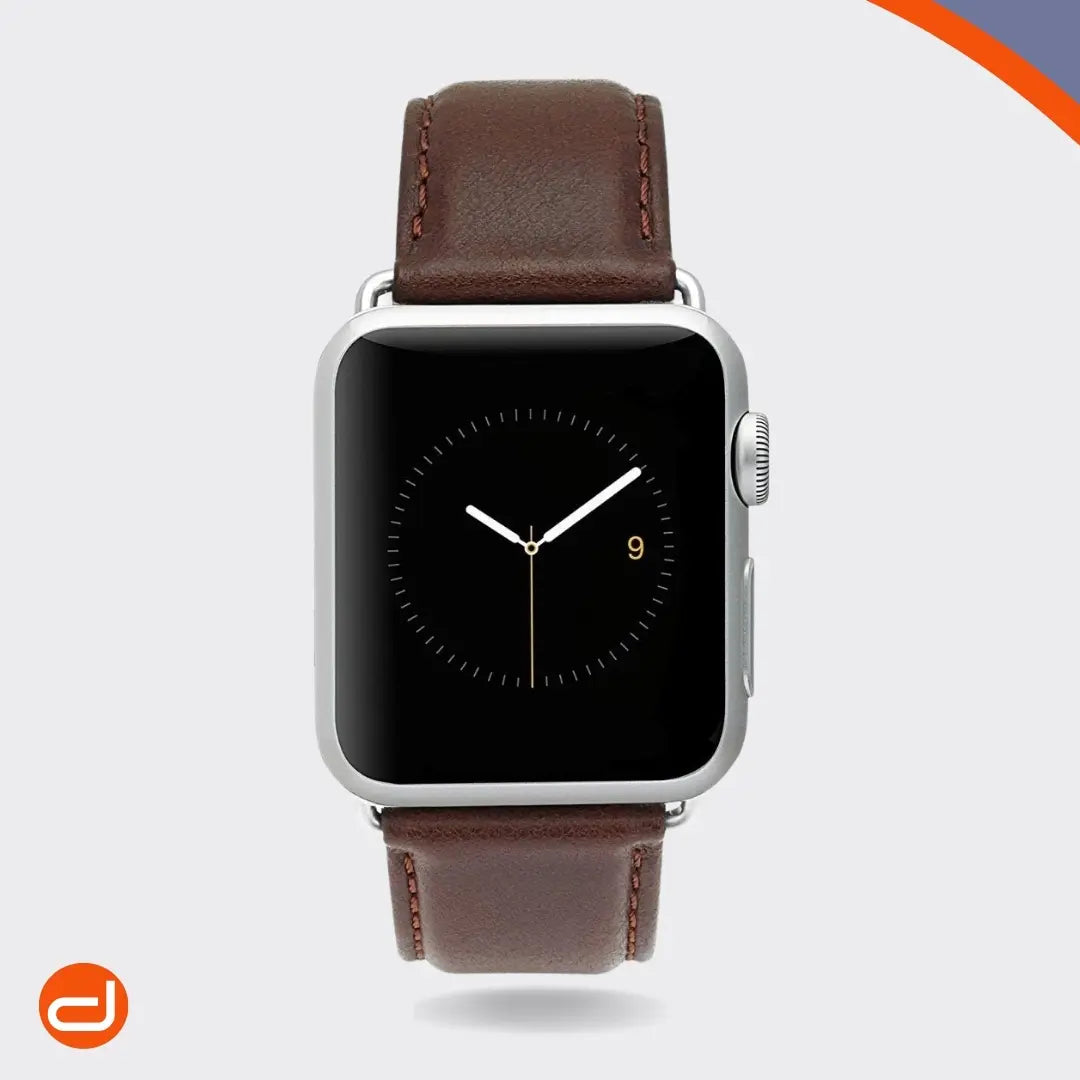 Correa de Cuero para Apple Watch Case Mate en color Café