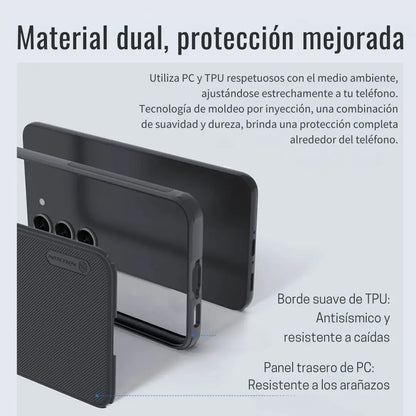 Funda Magnética Nillkin Frosted Shield Pro para Samsung Galaxy S23  - Negro