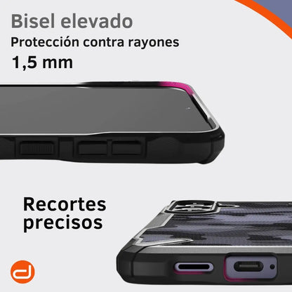Case Ringke Fusion X Camo Black para Galaxy S24