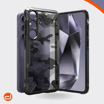 Case Ringke Fusion X Camo Black para Galaxy S24