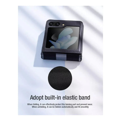 Funda de Cuero Vegano Nillkin Qin para Galaxy Z Flip 5