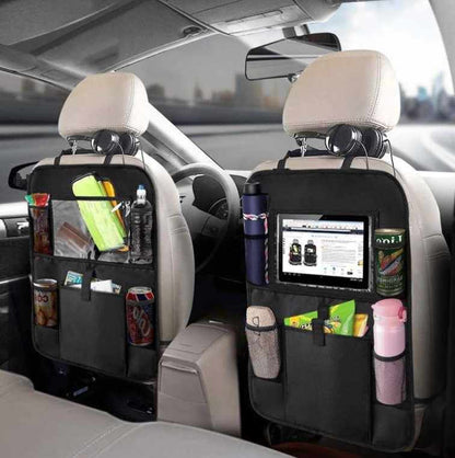 Funda organizadora para auto – Organizador de asiento resistente y práctico