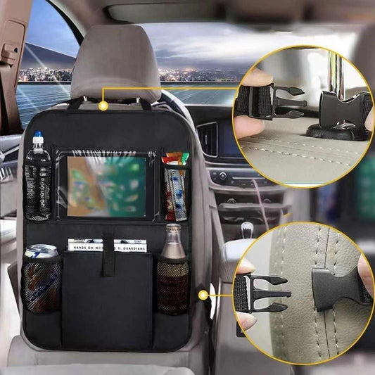 Funda organizadora para auto – Organizador de asiento resistente y práctico