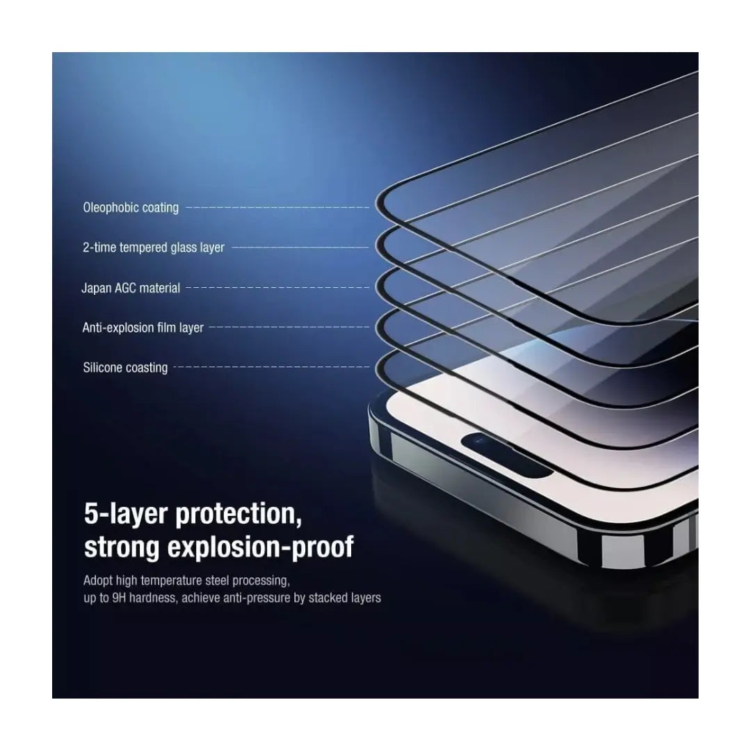 Nillkin Camshield Pro + Mica para iPhone 15 Pro Max 6.7 - Negro